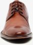 Bugatti leren heren veterschoenen Cognac Echt leer - Thumbnail 3