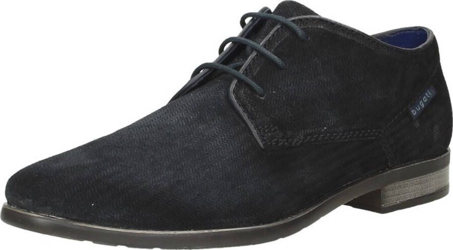 Bugatti Licio Eco Veterschoenen blauw Suede