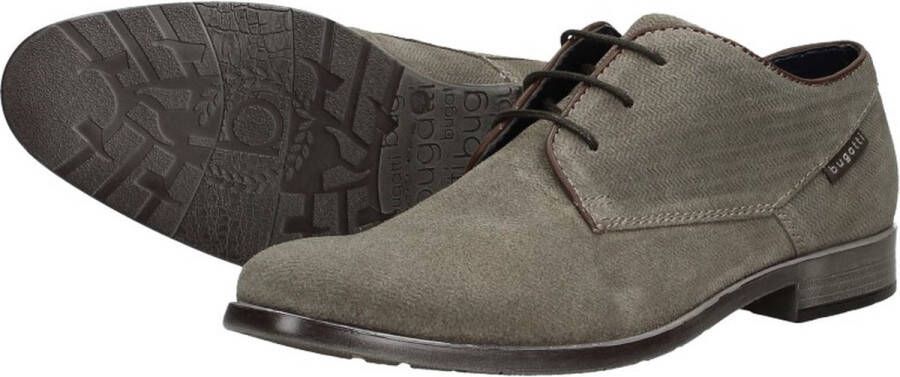 Bugatti Licio Eco Veterschoenen taupe Suede - Foto 5