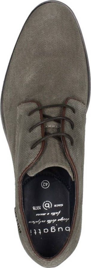 Bugatti Licio Eco Veterschoenen taupe Suede