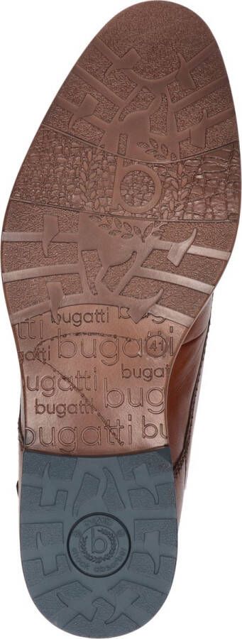 Bugatti Licio heren nette veterschoen Cognac