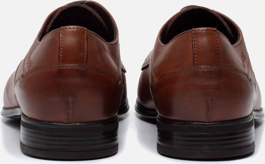 Bugatti Mevit Veterschoenen cognac Leer Heren - Foto 3