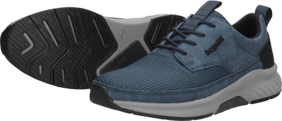 Bugatti Nirvana sneakers blauw Imitatieleer Heren