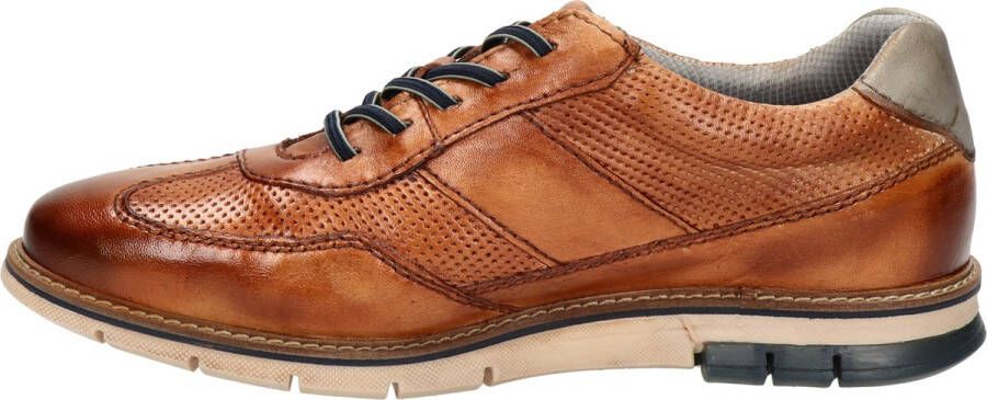 Bugatti Simone Sneakers cognac Leer