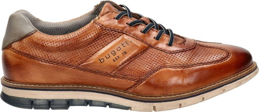 Bugatti Simone Sneakers cognac Leer