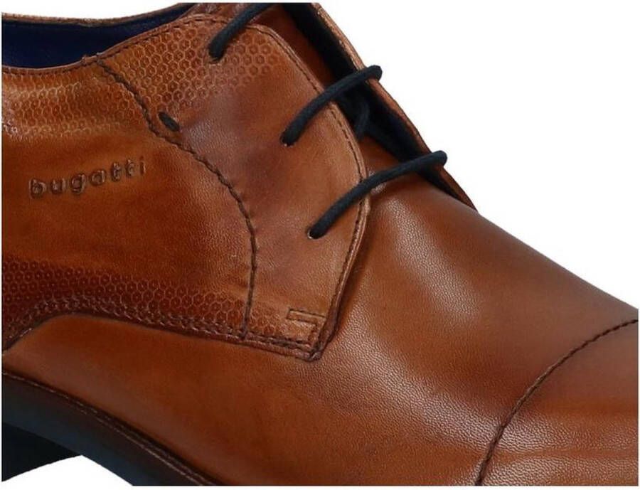 Bugatti Veterschoenen cognac Leer