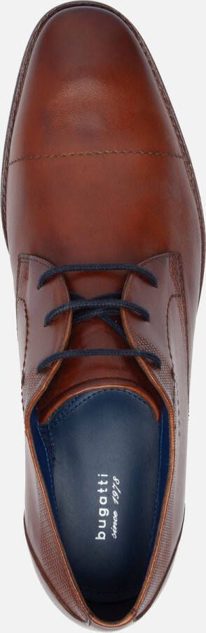 Bugatti Veterschoenen cognac Leer