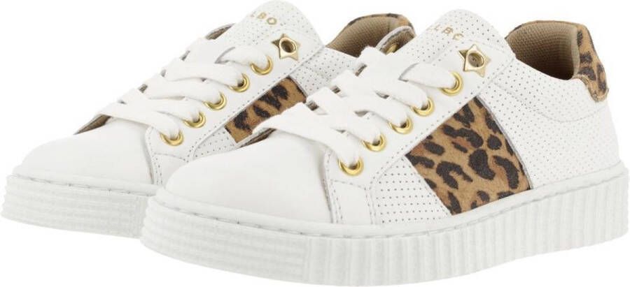 Bullboxer Aib006e5l Lage sneakers Leren Sneaker Meisjes Wit