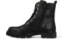 Bullboxer Ajs506 Veterboots Laarzen Met Veters Zwart - Thumbnail 8