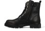 Bullboxer Ajs506 Veterboots Laarzen Met Veters Zwart - Thumbnail 7