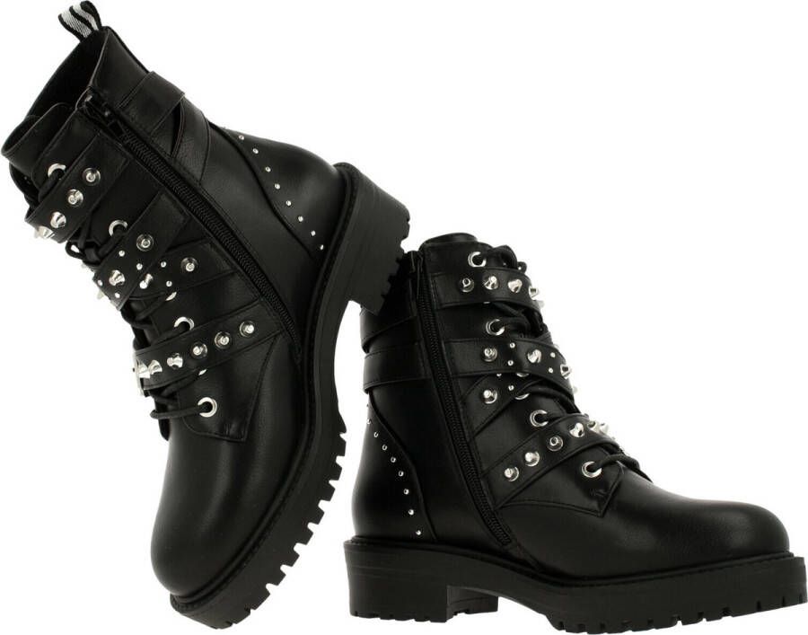 Bullboxer Ankle Boot Bootie Female Black Laarzen