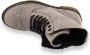 Bullboxer AOL501E6L Zwart Wit Print Boots - Thumbnail 5