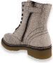 Bullboxer AOL501E6L Zwart Wit Print Boots - Thumbnail 9