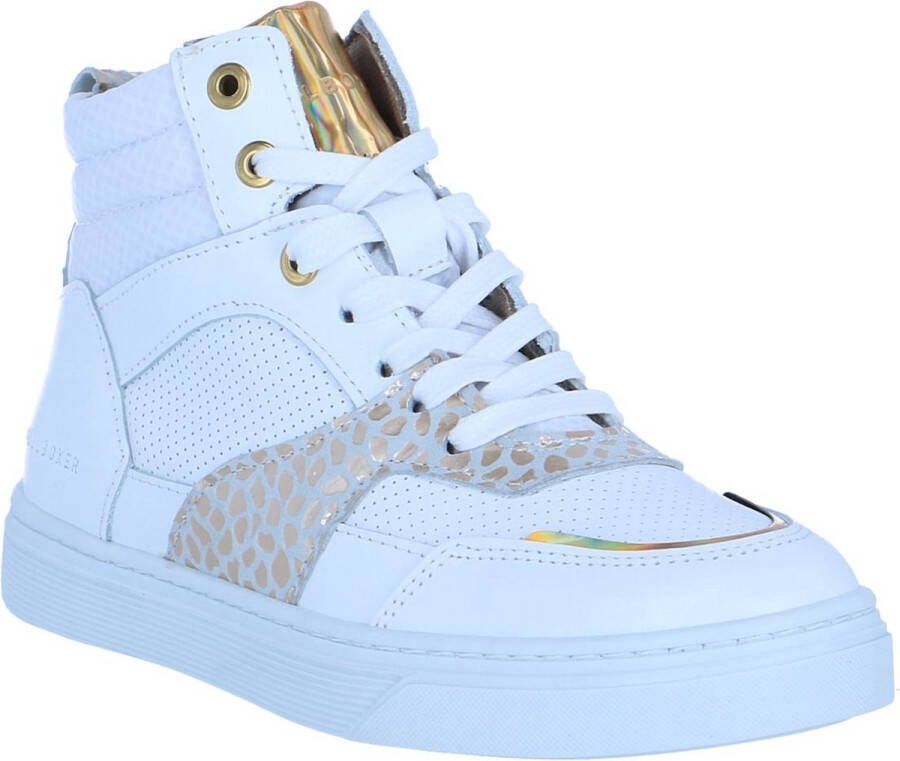 Bullboxer Aop508 Lage sneakers Leren Sneaker Meisjes Wit