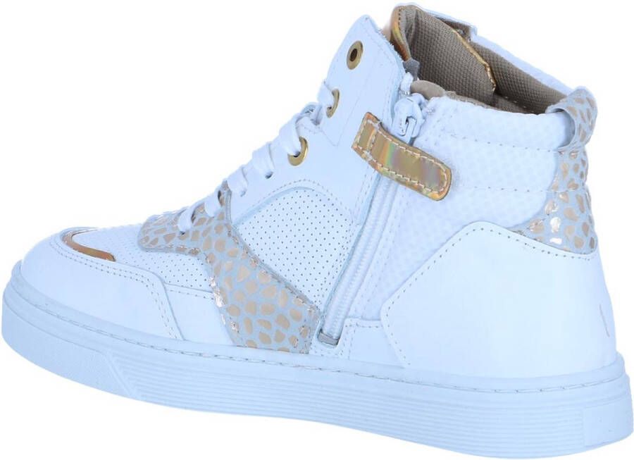 Bullboxer Aop508 Lage sneakers Leren Sneaker Meisjes Wit