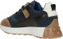 Bullboxer Sneakers ATP001E5LABENY Blauw Bruin - Thumbnail 4