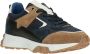 Bullboxer Sneakers ATP001E5LABENY Blauw Bruin - Thumbnail 5