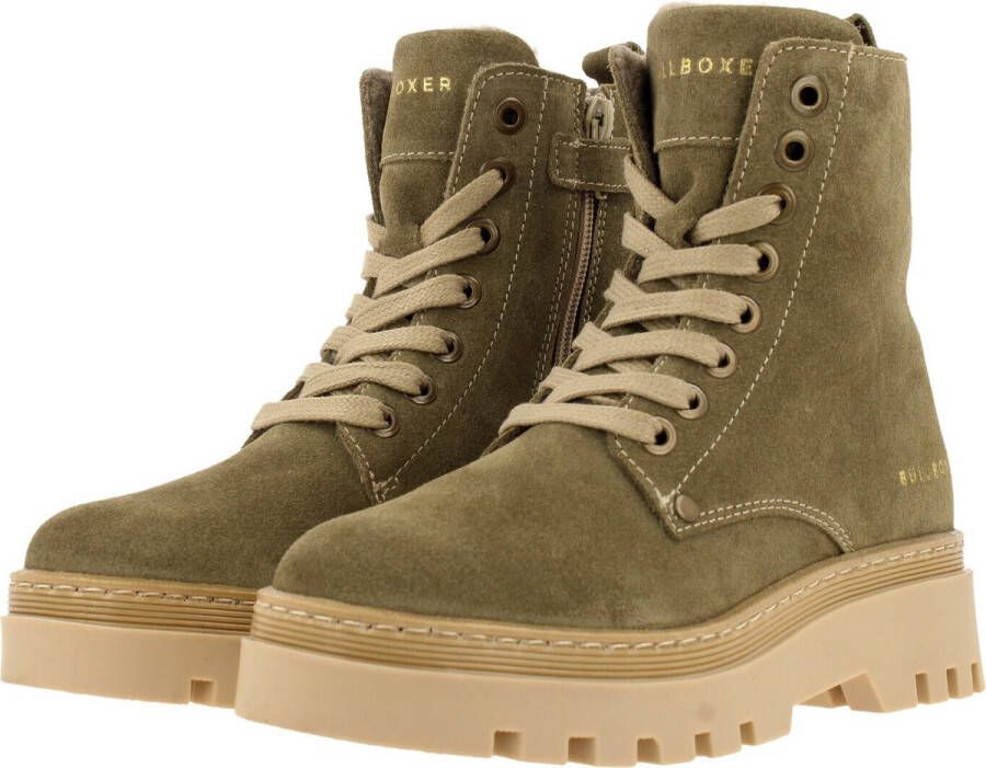 Bullboxer Boot Female Green Laarzen