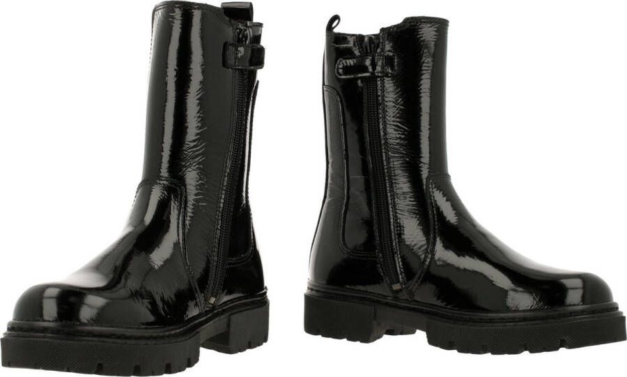 Bullboxer Chelsea Boot Girls Black Glossy Laarzen