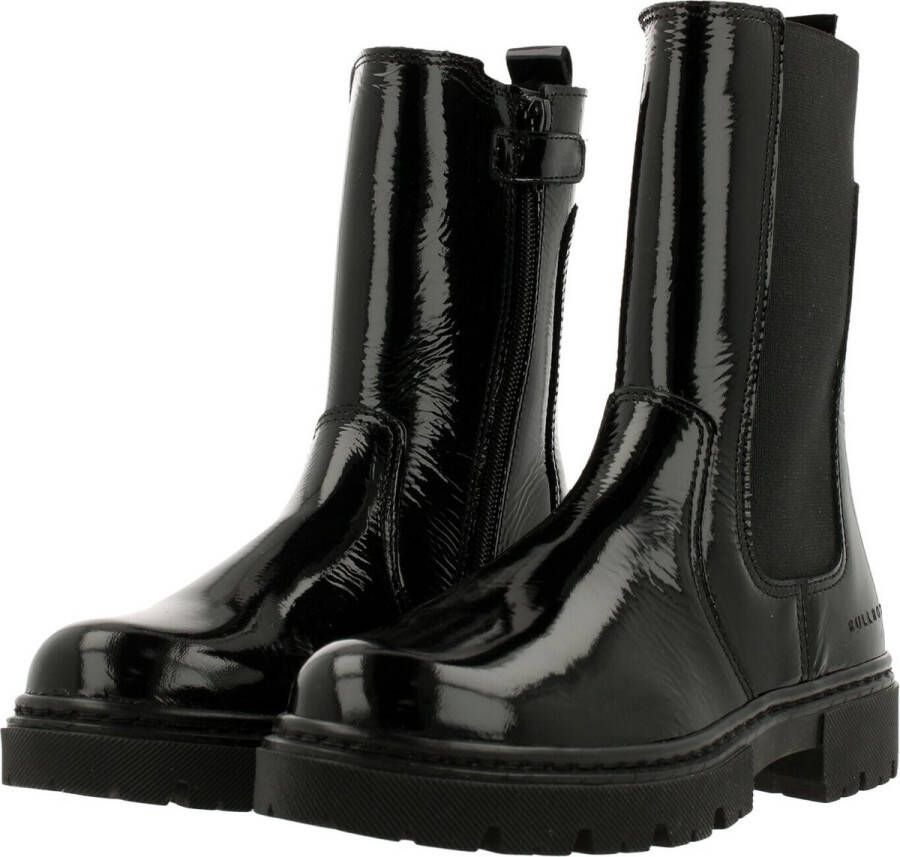 Bullboxer Chelsea Boot Girls Black Glossy Laarzen