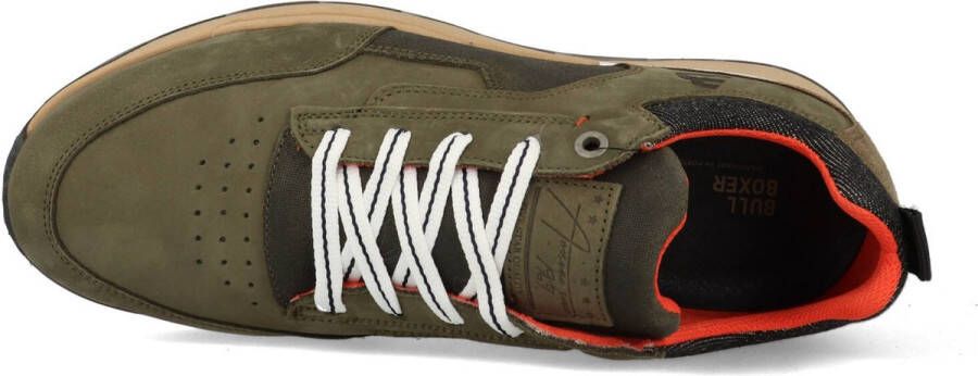 Bullboxer Lace-Up Male Green Veterschoenen