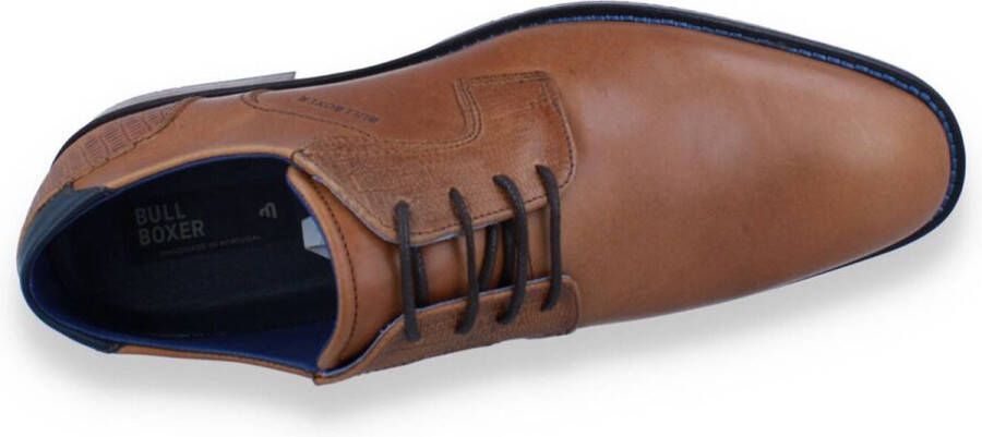 Bullboxer Lace-Up Men Tan Cogna Veterschoenen