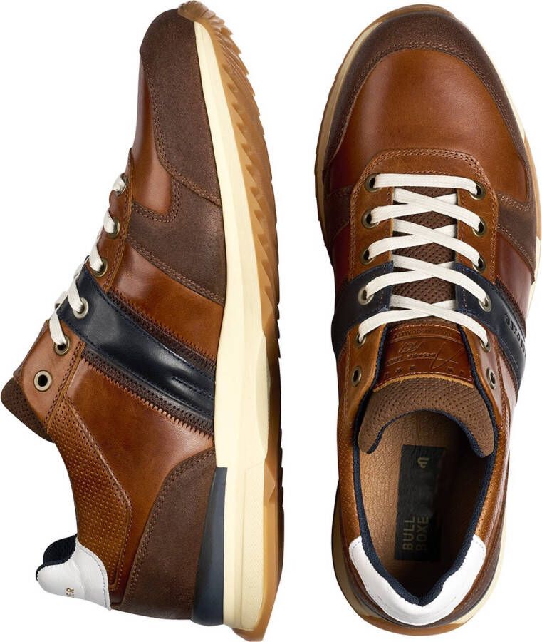 Bullboxer Sneaker Male Tan Cogna Sneakers Veterschoenen