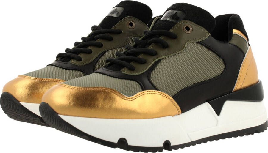 Bullboxer Sneaker Women Black Gold Sneakers