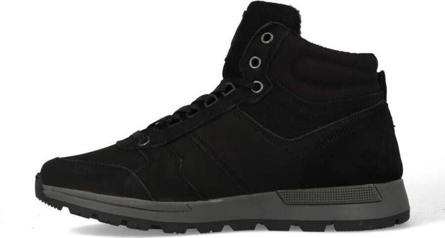 Bullboxer sneakers hoog Zwart