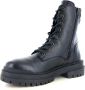 Bullboxer Bulboxer 555501E6L Mira Biker Zwart Leer Biker boots Dames - Thumbnail 6