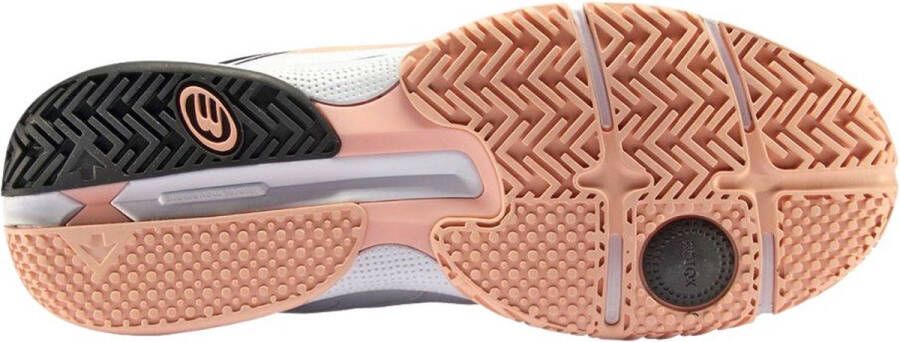 Bullpadel Padelschoen Hybrid Fly 23V Dames Wit Roze