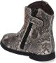 BunniesJR Bunnies JR 220655-703 Meisjes Cowboy Boots Grijs Print Leer Ritssluiting - Thumbnail 3