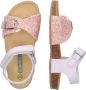 BunniesJR Bunnies JR 223417-571 Meisjes Sandalen Paars Roze Imitatieleer Klittenband - Thumbnail 7