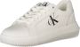 Calvin Klein Jeans Leren sneakers met labelprint model 'CHUNKY CUPSOLE CLEANLOW' - Thumbnail 14