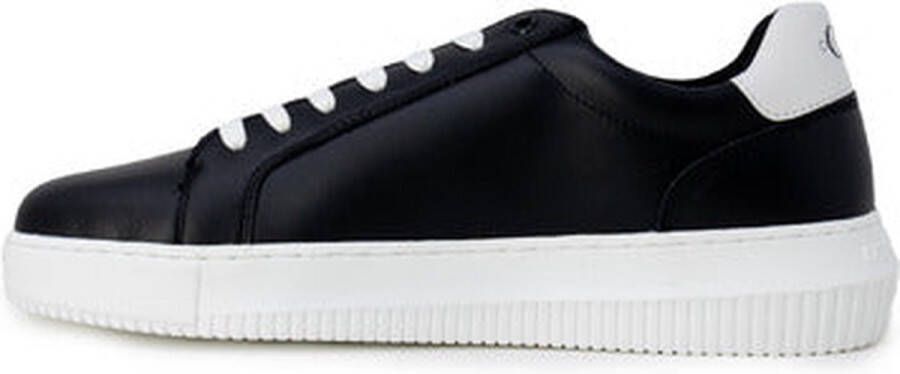 Calvin Klein Chunky Cupsole Mono Heren Sneaker Zwart