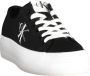 Calvin Klein Sneakers in zwart voor Dames Gevulkaniseerde Flatform Laceup CO - Thumbnail 12