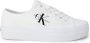 Calvin Klein Sneakers in zwart voor Dames Gevulkaniseerde Flatform Laceup CO - Thumbnail 10