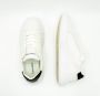 Calvin Klein Sportieve witte vetersneakers met contrastdetails White Heren - Thumbnail 8