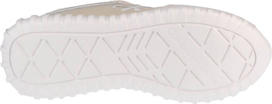 Calvin Klein Runner Laceup YW0YW00375-AEO Vrouwen Beige Sneakers