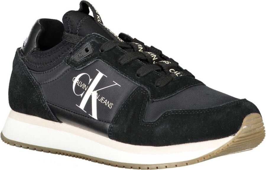 Calvin Klein Runner Laceup YW0YW00462-BEH Vrouwen Zwart Sneakers