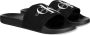 Calvin Klein Jeans Monogram Slide Sandalen Lente Zomer Collectie Black - Thumbnail 4