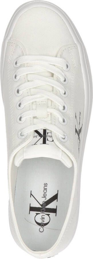 Calvin Klein Vulc Flatform Essential Lage sneakers Dames Wit