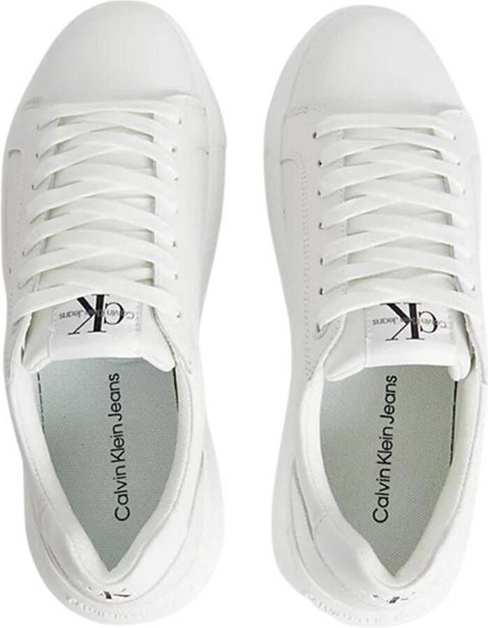 Calvin Klein Witte polyester sneaker