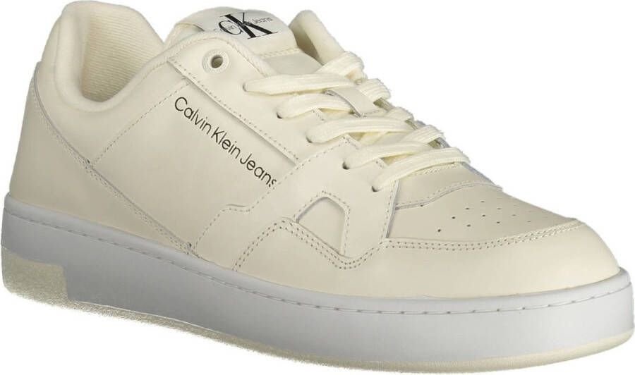 Calvin Klein Witte polyester sneaker