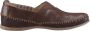 Camel active Ambachtelijke heren loafers in mocha Brown Heren - Thumbnail 3