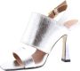 Carmens Elegante High Heel Sandalen Gray Dames - Thumbnail 7