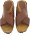 Casarini 23002 plateau kruisband slipper bruin 40 - Thumbnail 3