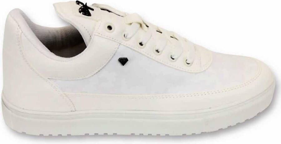 Cash Money Heren Schoenen Case Army Full White CMS11 Wit Maten: