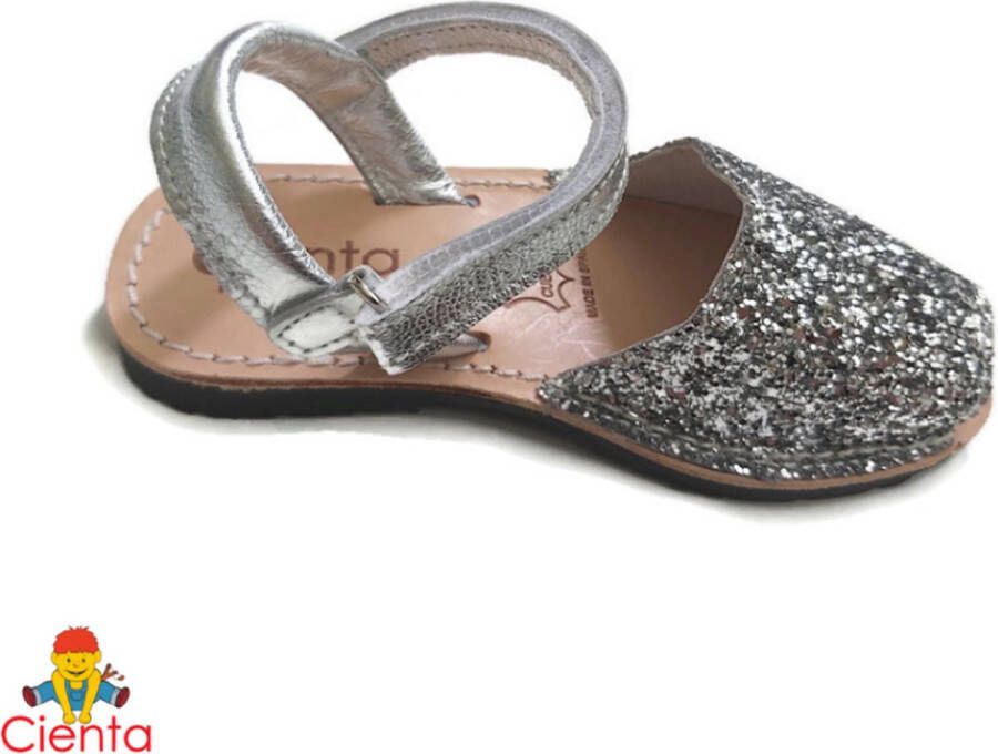 Cienta kinderschoen sandaal glitter zilver - Foto 2