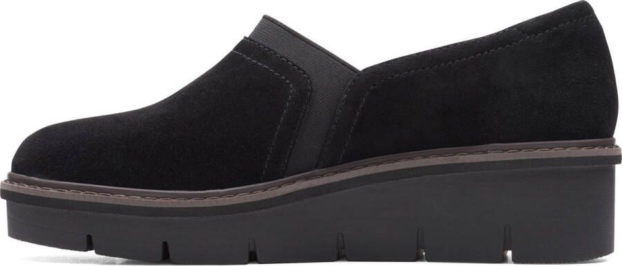 Clarks Dames Airabell Mid D 2 black sde